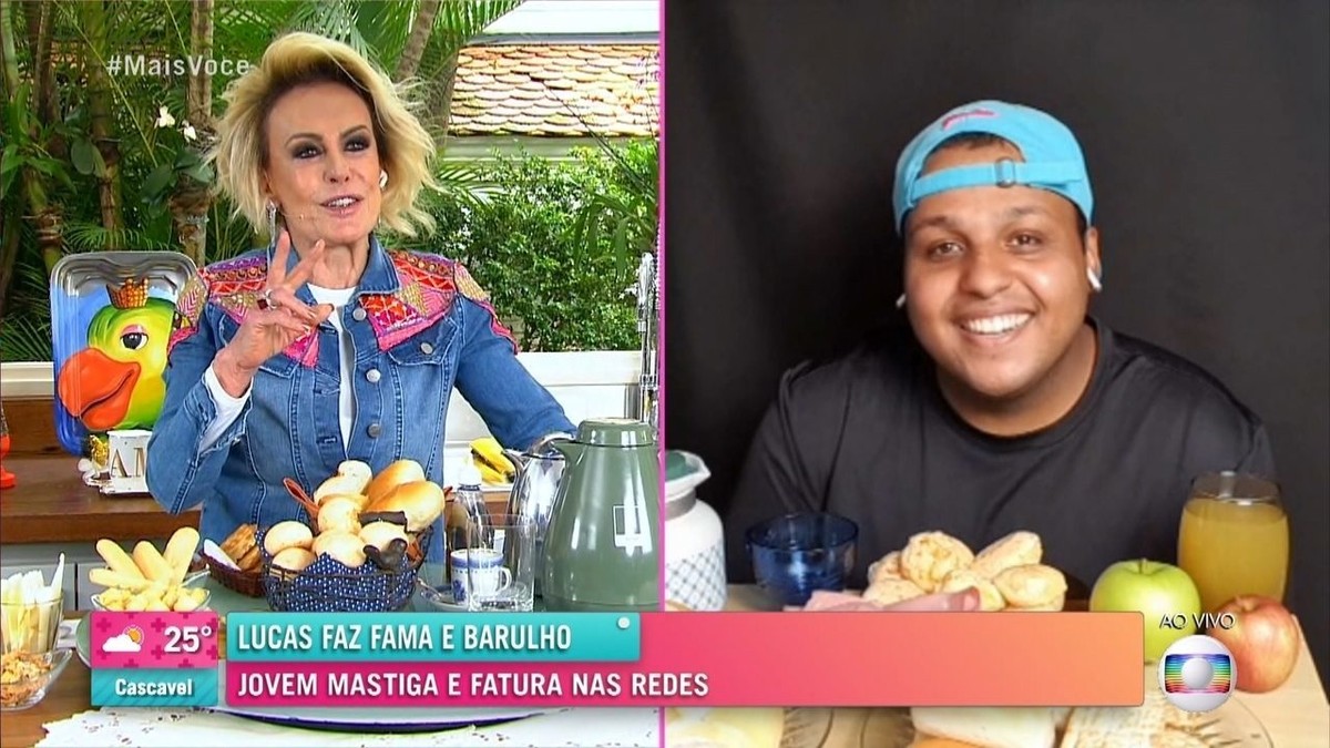 Ana Maria Braga faz ASMR e Mukbang ao vivo no 'Mais Você ...