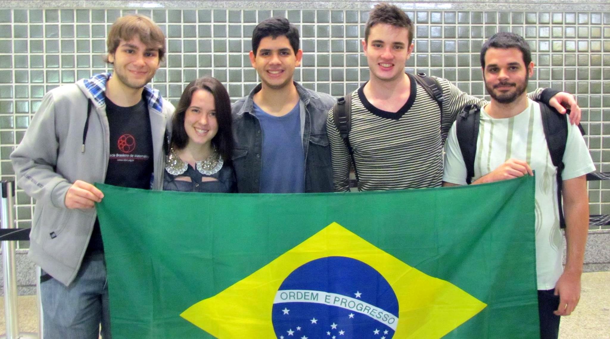 A delegação brasileira (Foto: divulgação)
