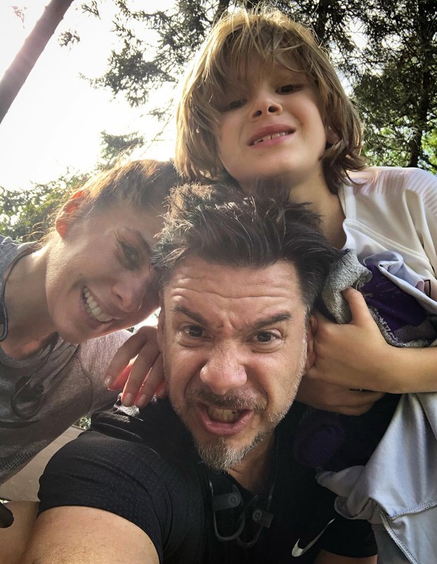 Adriane, Alexandre e Vittorio (Foto: Reprodução/Instagram) Adriane, Alexandre e Vittorio (Foto: Reprodução/Instagram)
