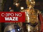 C-3PO vira guia no Waze às vésperas da estreia de novo 'Star Wars'