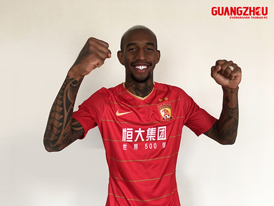 Guangzhou Evergrande anuncia Talisca em emprÃ©stimo vÃ¡lido por seis meses