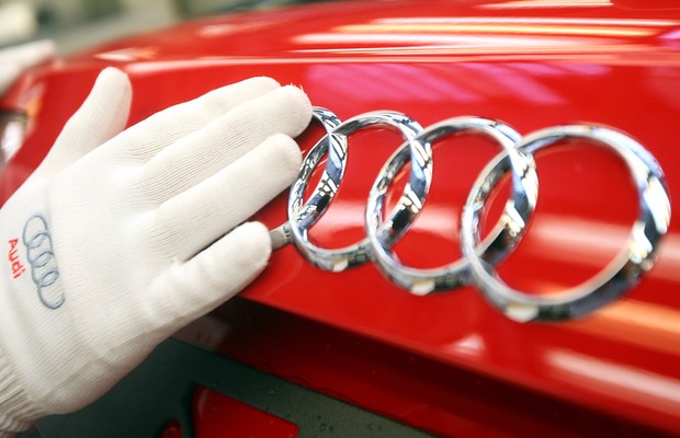 Fábrica da Audi, marca da Volkswagen AG (Foto: Alexander Hassenstein/ Getty Images)