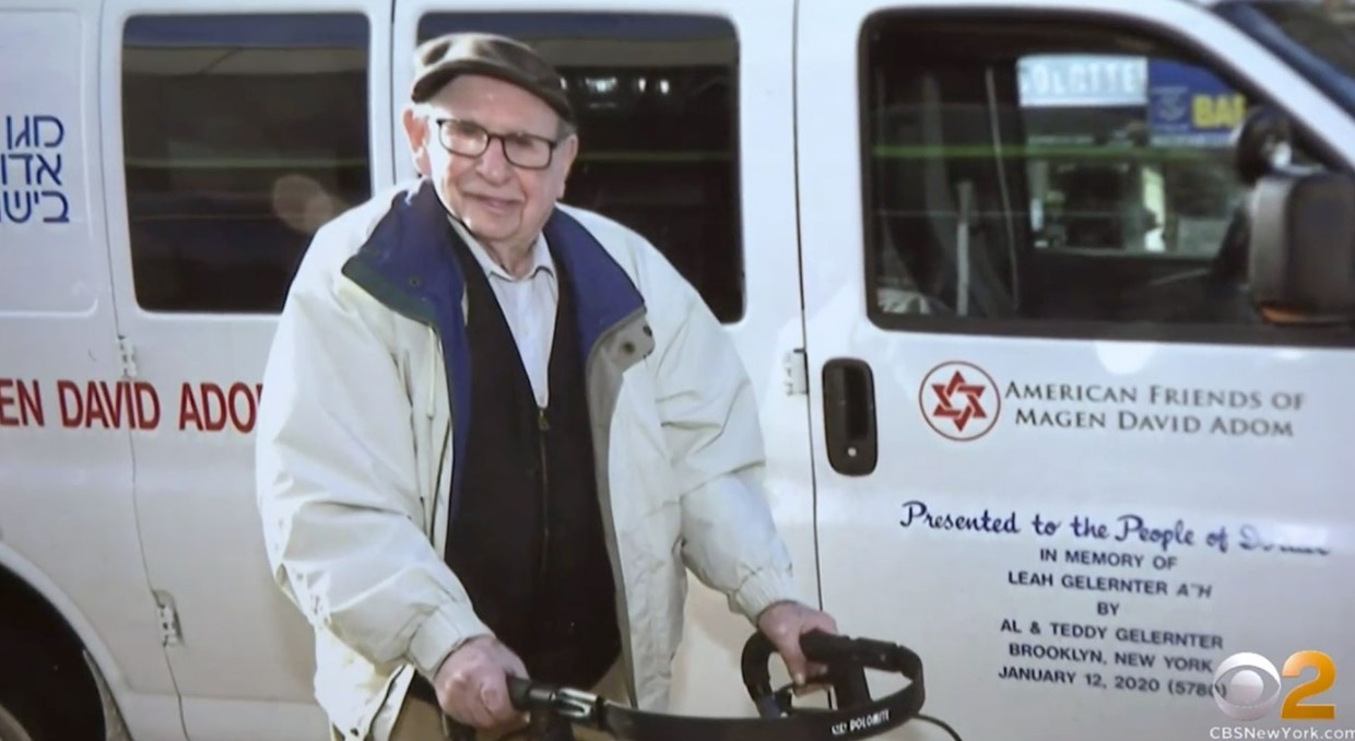 Sobrevivente do Holocausto de 99 anos morre após ser atropelado por carro (Foto: reprodução/ People)
