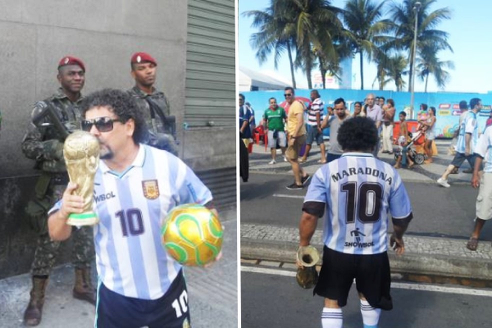 Maradonda de Bangu: candidato — Foto: Reprodução/Redes sociais