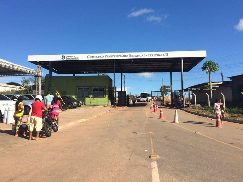 Familiares retomam visitam a presos nos presídios do Ceará — Foto: Wânifer Monteiro/G1/Divulgação