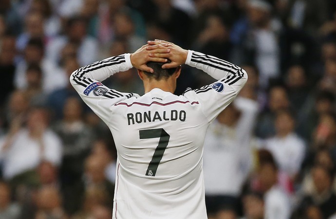 Cristiano Ronaldo - Real Madrid x Atlético de Madrid (Foto: Reuters)