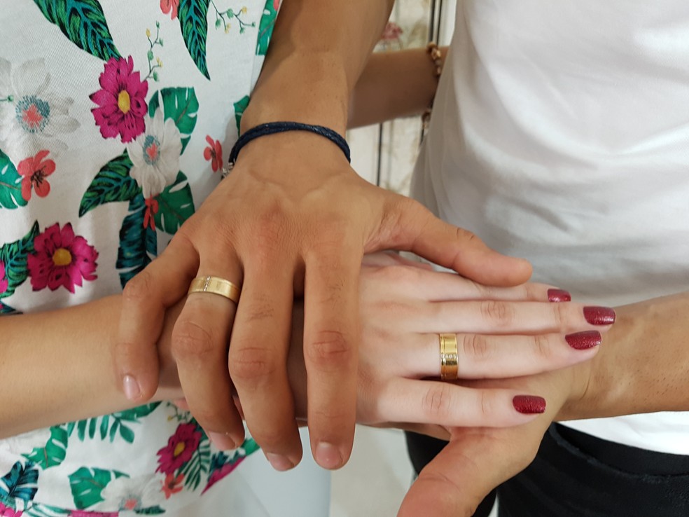 Lucas, do BBB18, e Ana Lucia estão juntos há cinco anos (Foto: Gabriela Mouta/Gshow)