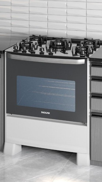 Quer um fogão com mesa de vidro? Estes modelos da Suggar podem agradar
