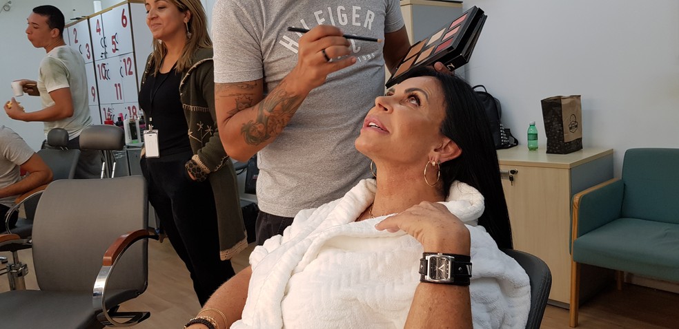 Gretchen adora procedimentos estÃ©ticos e nÃ£o dispensa uma novidade â€” Foto: Mariana Brugger/Gshow