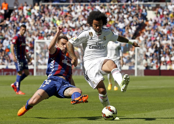 Marcelo Real Madrid Eibar (Foto: Reuters)