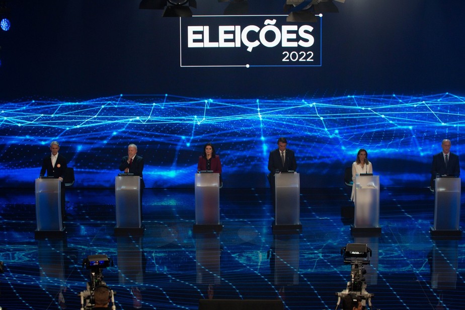 Candidatos participaram de debate presidencial da Band
