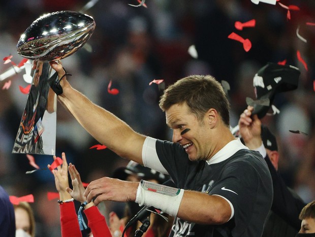 Os Tampa Bay Buccaneers, time de Tom Brady, são os campeões do Super Bowl 2021 (Foto: Getty Images)