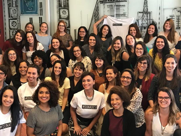 Suzana Pires na palestra/experiência DONA DE SI (Foto: Arquivo pessoal)