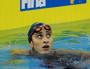daynara de paula mundial de natação 50m borboleta (Foto: Satiro Sodré / AGIF)