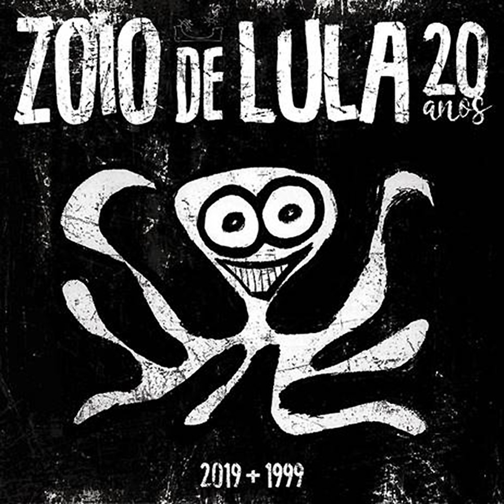 Capa do single 'Zoio de lula 20 anos – 2019 + 1999' — Foto: Chorão