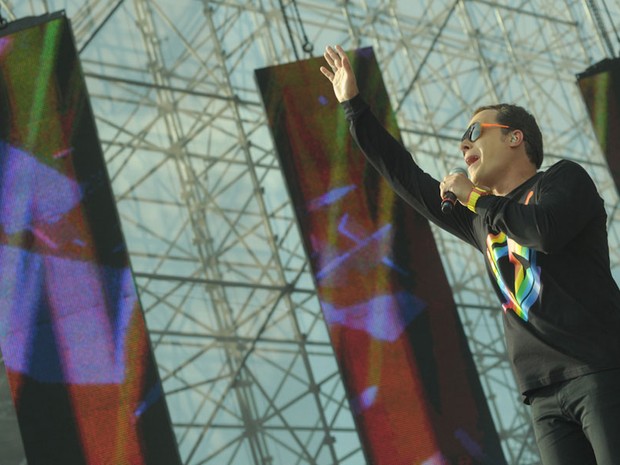 André Valadão canta no Festival Promessas 2012 (Foto: Flavio Moraes/G1)