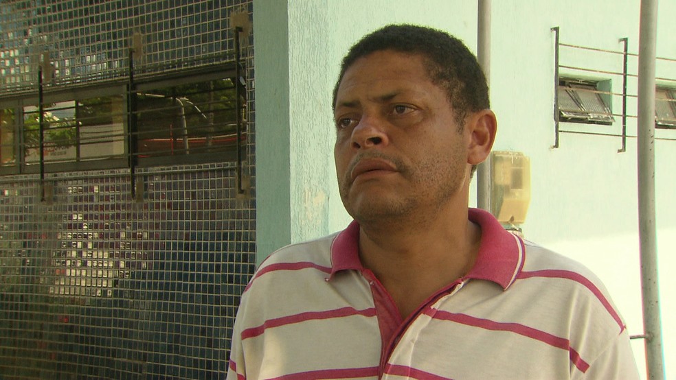José Amaro, pai de um dos três adolescentes atropelados por funcionário do Detran, pede justiça (Foto: Reprodução/TV Globo)