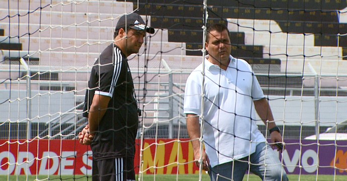 Felipe Moreira e Gustavo Bueno, Ponte Preta (Foto: Reprodução EPTV)