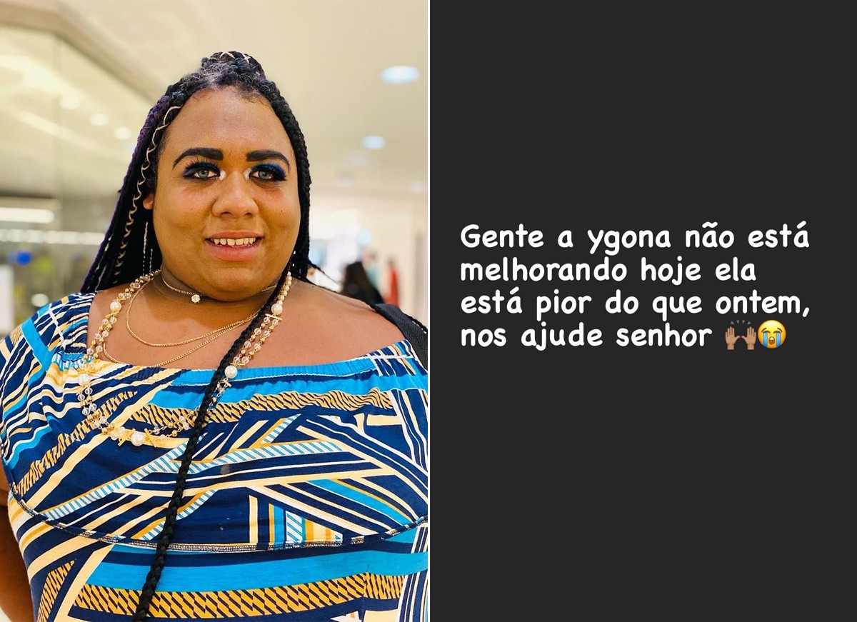 Ygona Moura está internada em estado grave com Covid-19 (Foto: Reprodução / Instagram)