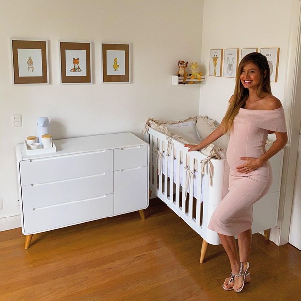Biah Rodriguez mostra o quarto do filho (Foto: Reprodução/Instagram)