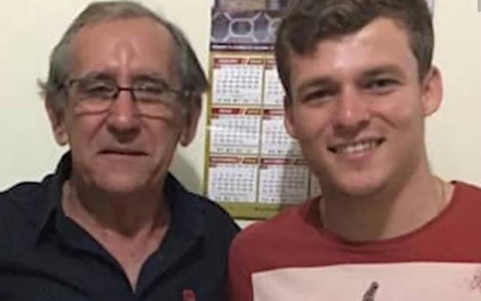 filho suspeito de matar o pai por causa de briga por heranca se apresenta a policia em montes claros de goias goias g1