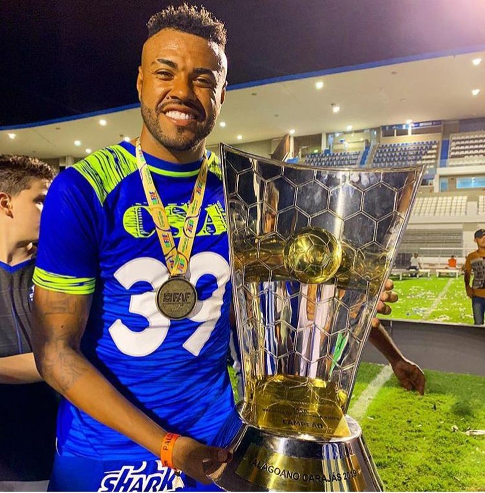 Cassiano saiu com apenas um gol marcado — Foto: Reprodução/Instagram