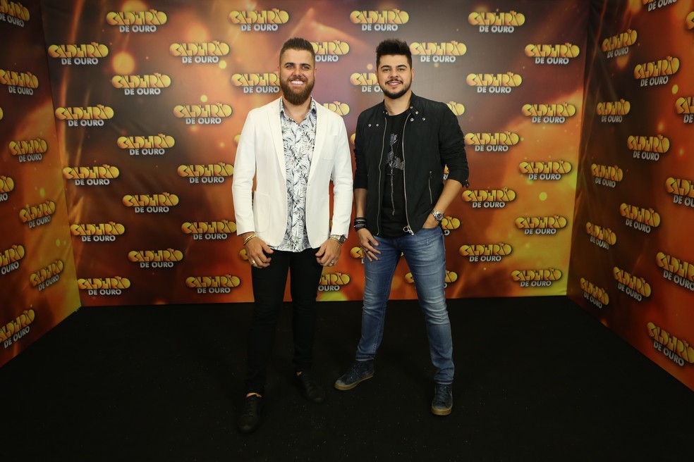 ZÃ© Neto e Cristiano â Foto: Isabella Pinheiro/Gshow