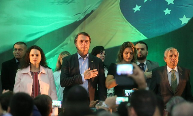 Lançamento da candidatura de Jair Bolsonaro para presidente do Brasil pelo PSL