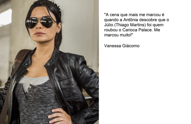 Vanessa Giácomo interpreta a policial Antônia (Foto: TV Globo)