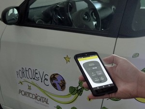 Chaveiro vai liberar carro pelo celular (Foto: Marina Barbosa / G1)