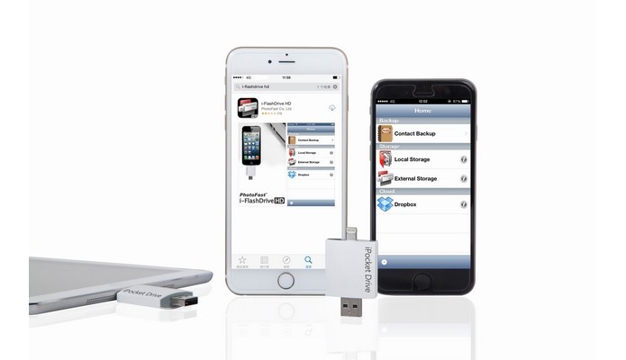 iPocket Drive, pen drive de até 256 GB pode ser usado em Android, iPhone, PC e Mac (Foto: Divulgação/The Power Company)