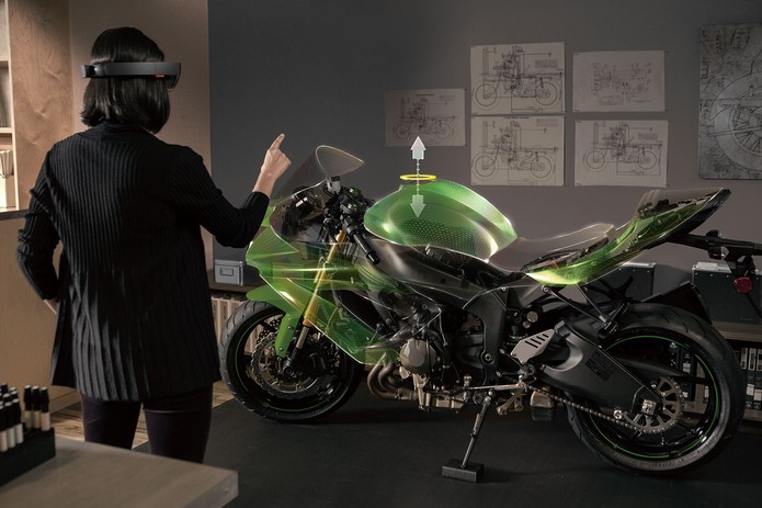 HoloLens pode ser utilizados para experimentar projetos antes da produção de produtos (Foto: Divulgação/Microsoft)