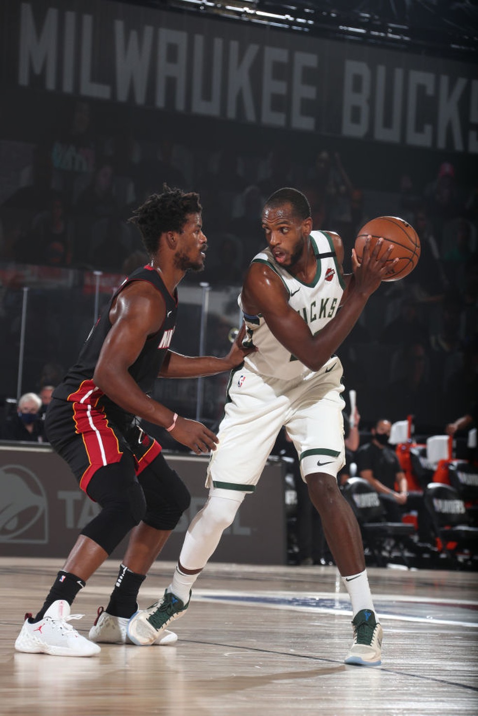 Miami Heat x Milwaukee Bucks - jogo 5 — Foto: Nathaniel S. Butler/Getty Images