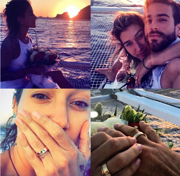 Gabriela foi pedida em casamento por Erasmo (Foto: Reprodução/Instagram)