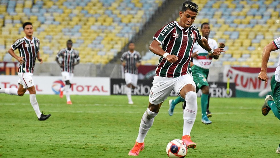 Matheus Martins ainda n�o aproveitou a brecha no profissional � Foto: Mailson Santana / Fluminense FC