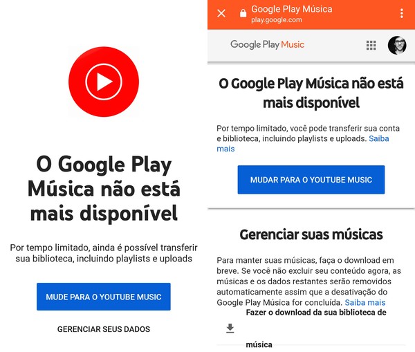 Google Play Musica E Encerrado E Substituido Pelo Youtube Music Tecnologia G1