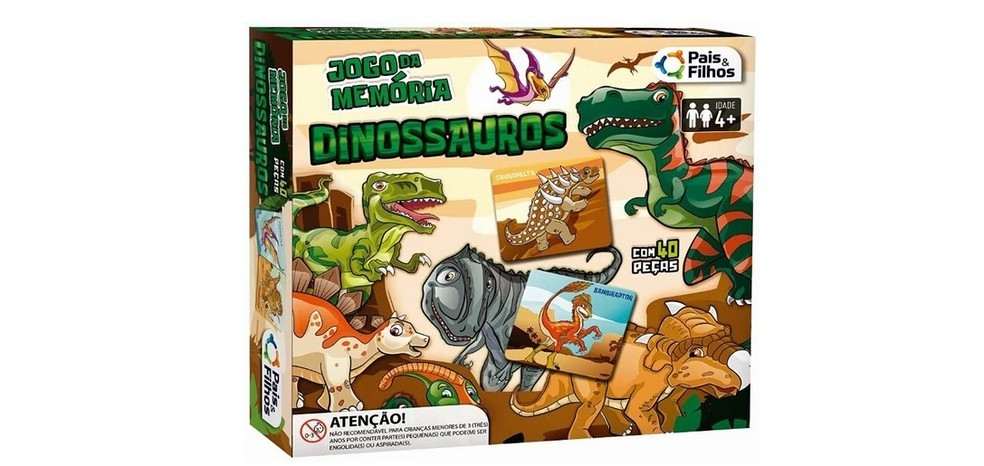 Jogo da memória dinossauros (Foto: Reprodução/Amazon)