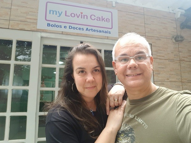 Bianca Ramos e o marido, André Ramos: sócios da my Lovin Cake (Foto: Divulgação)