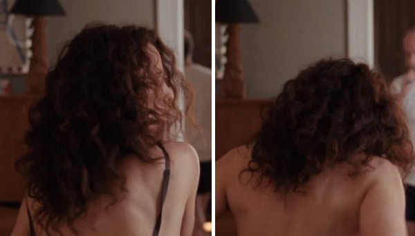 A atriz Andie MacDowell em sua cena de nudez em Love After Love (Foto: Reprodução)