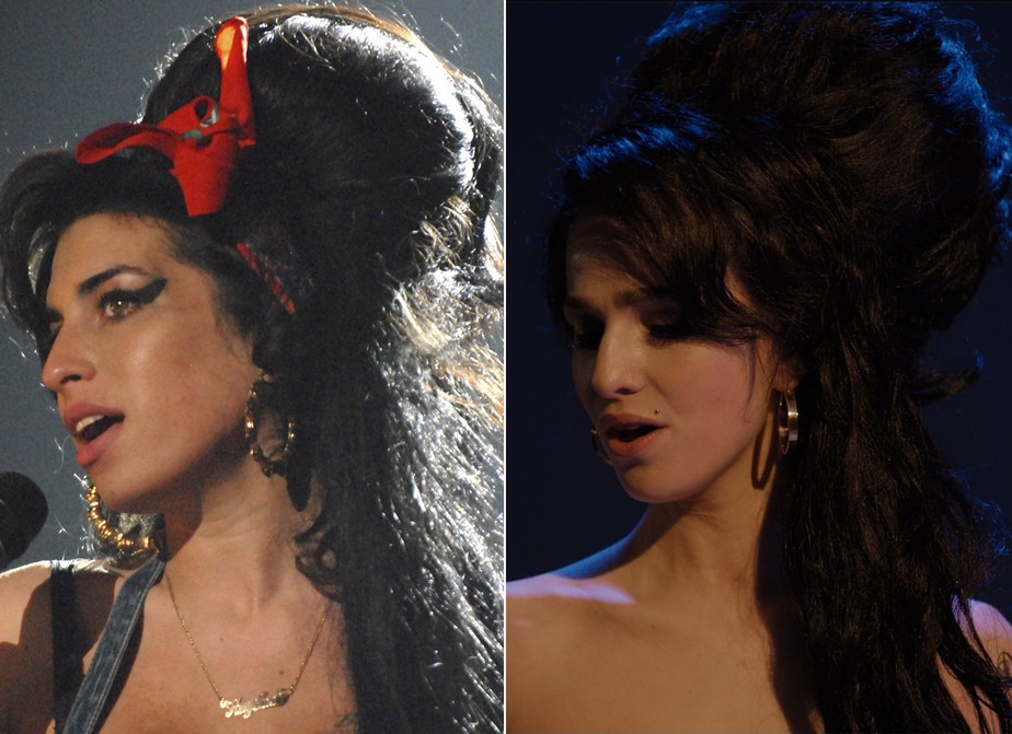 Amy Winehouse e Marisa Abela
