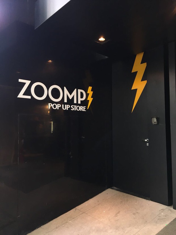 A pop-up store da Zoomp nos Jardins (Foto: Divulgação)