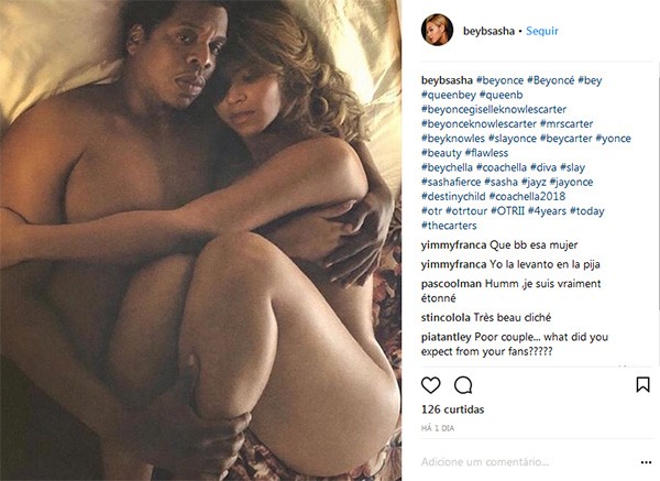Beyoncé e Jay-Z (Foto: Instagram)