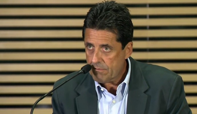 Antônio Olim, presidente TJD São Paulo (Foto: Reprodução SporTV)