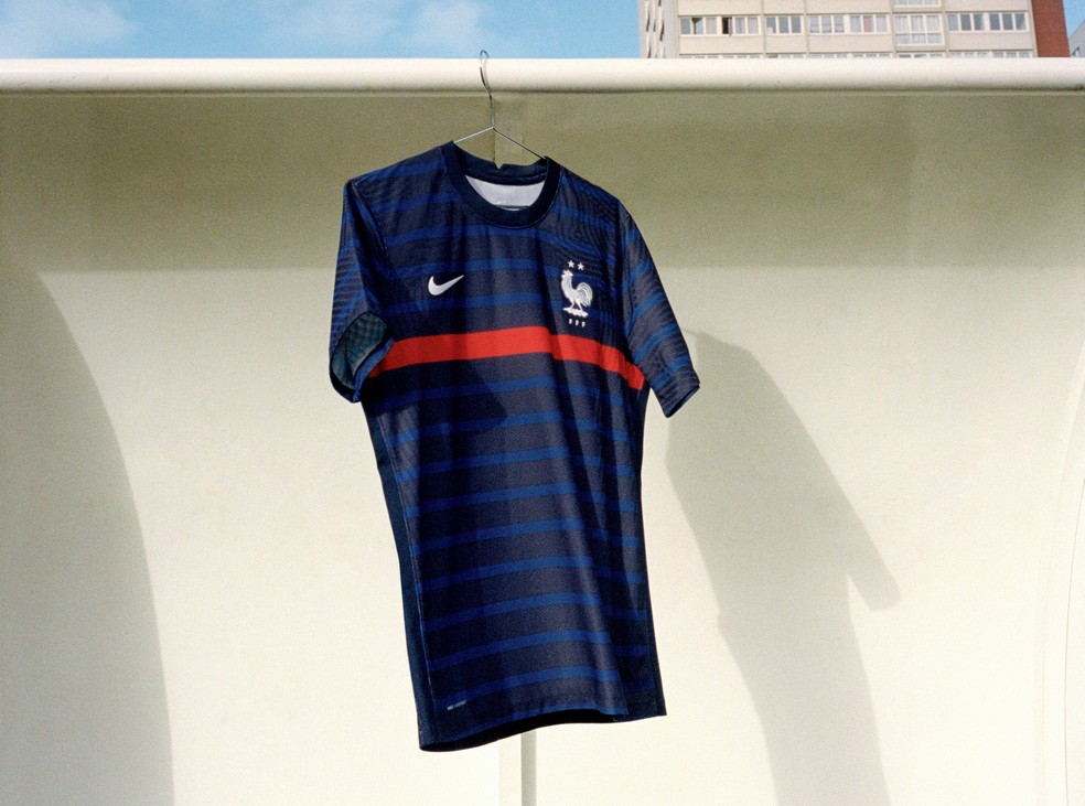 Nova camisa da França — Foto: Divulgação