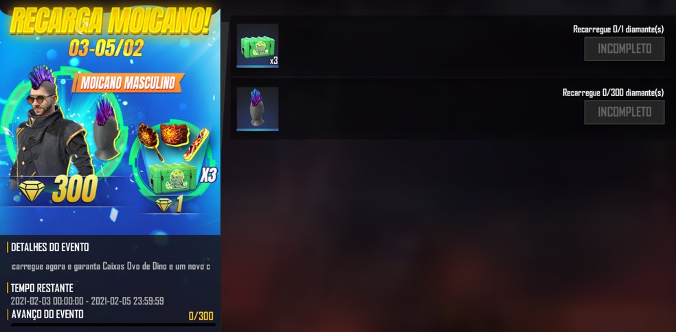 Free Fire Recarga De Diamantes Inclui Skin Moicano Masculino E Mais Free Fire Ge Existen diversas maneras de adquirir diamantes dentro de free fire, siendo algunas más fáciles que otras. diamantes inclui skin moicano masculino