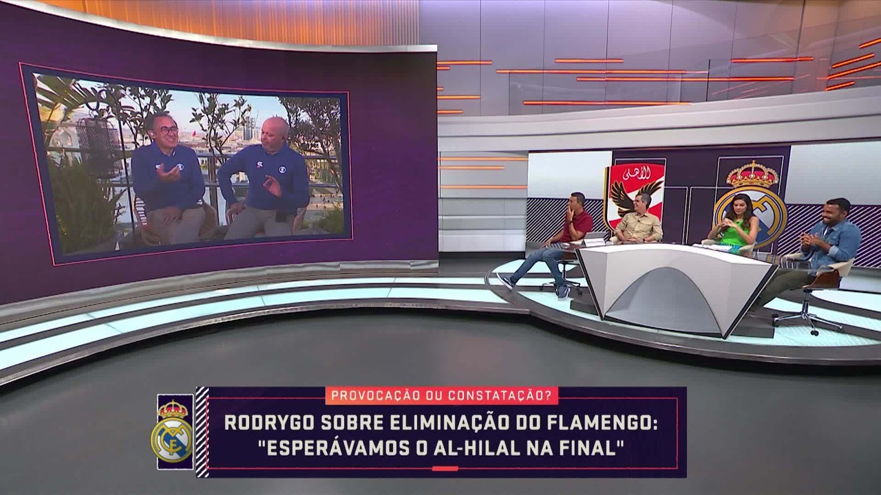 Provoca&ccedil;&atilde;o ou Constata&ccedil;&atilde;o? Rodrygo sobre elimina&ccedil;&atilde;o do Flamengo: 'Esper&aacute;vamos o Al-Hilal'