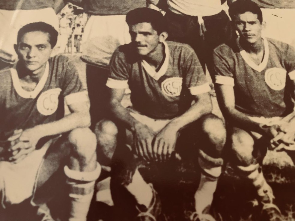 Dida no CSA: o início da história — Foto: Arquivo Museu do Esporte
