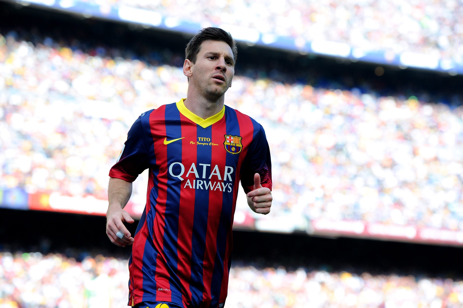 Messi admite que não rendeu o esperado pelo Barcelona na temporada (Foto: Getty Images)