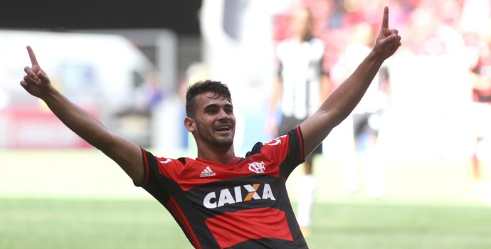 Vizeu - Flamengo x Atlético-MG (Foto: Gilvan de souza/ Flamengo) Vizeu - Flamengo x Atlético-MG (Foto: Gilvan de souza/ Flamengo)