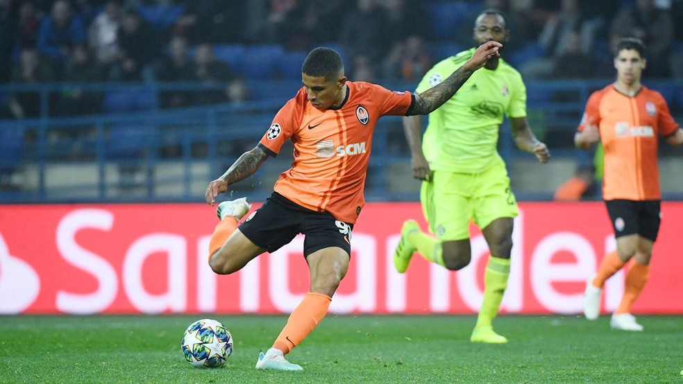 Dodô, lateral-direito do Shakhtar Donetsk — Foto: Divulgação/Shakhtar Donetsk